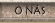 o n�s